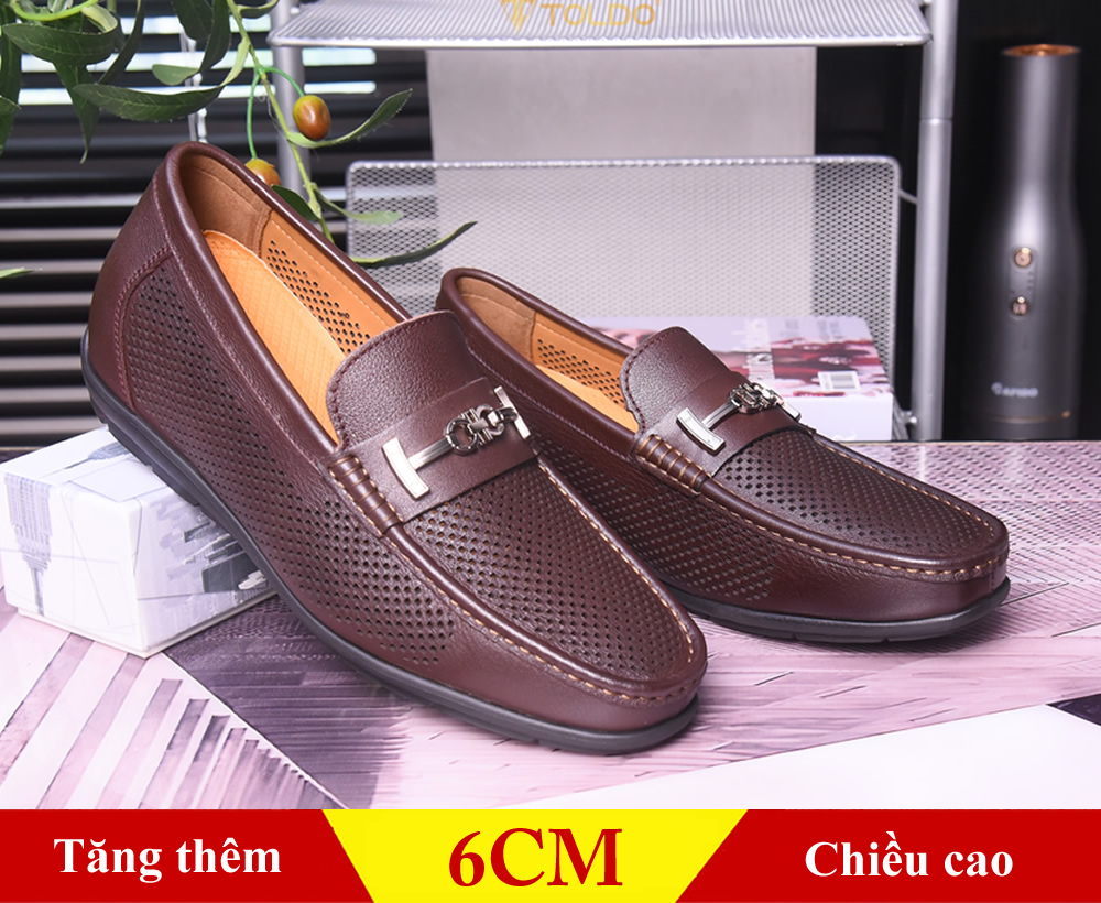 Giày mọi cao 6cm thoáng khí siêu nhẹ 5
